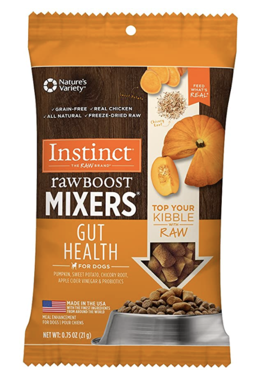 Raw Boost Mixers Gut Health Freeze-Dried Dog Food Topper (21g)