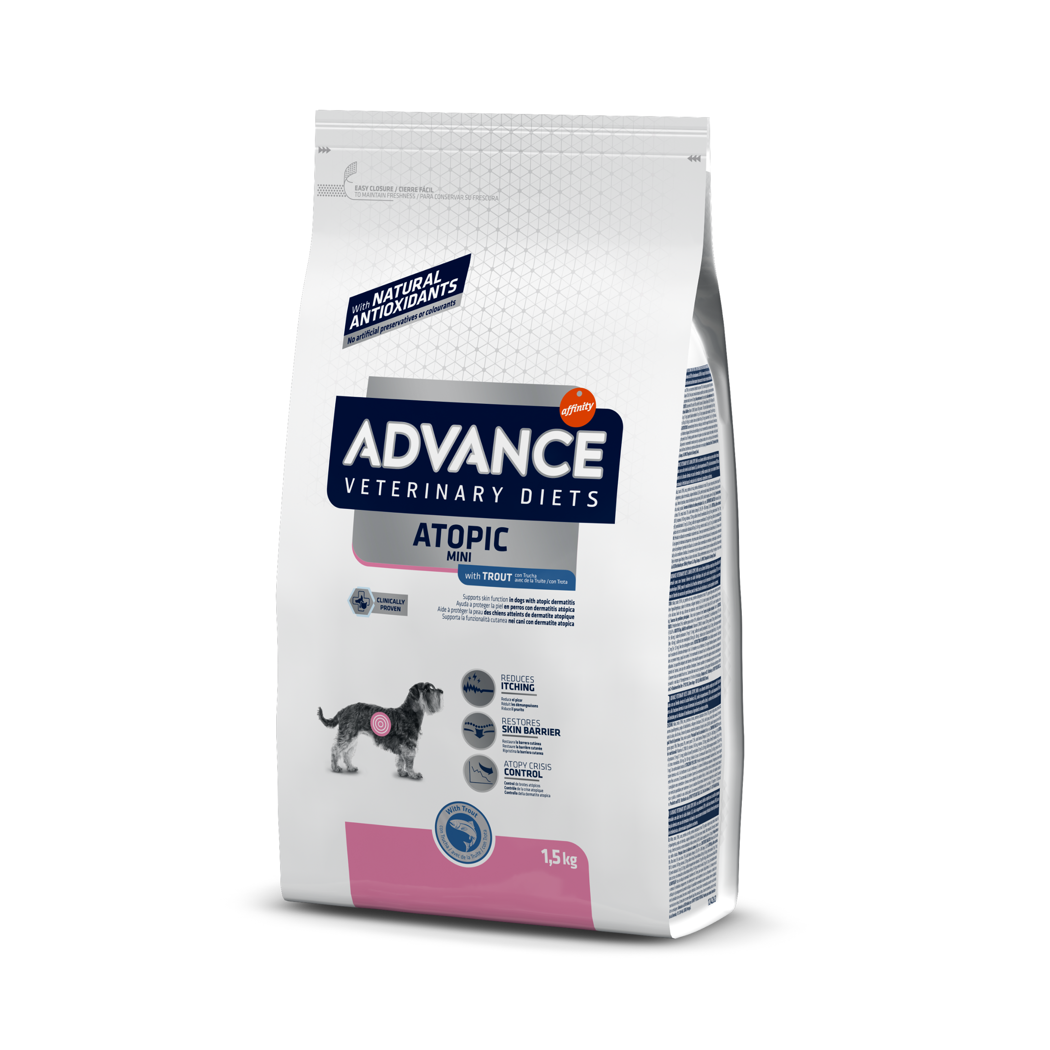 ADVANCE Vet Dog Atopic Mini 1.5kg